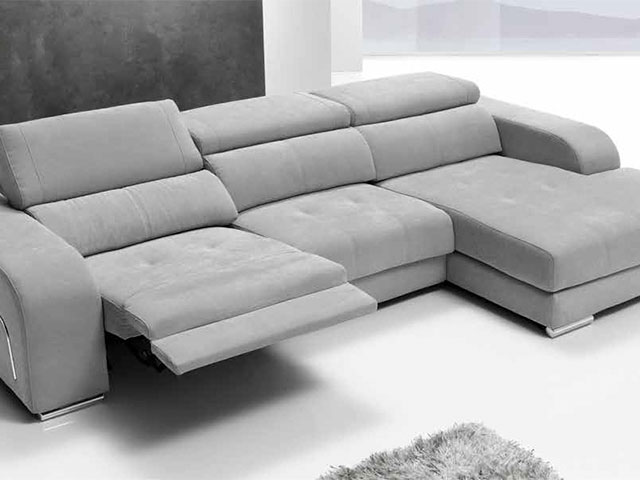 Decor sofá cheslong con relax
